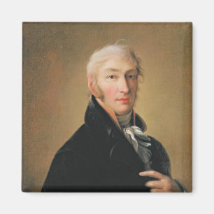 Porträt von Nikolay Mikhaylovich Karamzin, 1805 Magnet