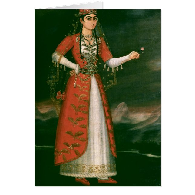 Porträt von Nino Eristavi, Iraner, 1829 (Vorne)