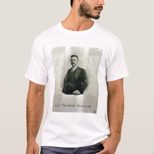 Porträt von Oberst Theodore Roosevelt (litho) T-Shirt