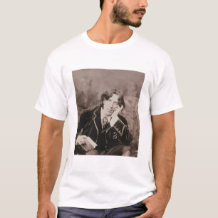 Porträt von Oscar Wilde (1854-1900), 1882 (b/w pho T-Shirt