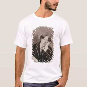 Porträt von Oscar Wilde (1854-1900), 1882 (b/w pho T-Shirt