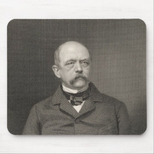 Porträt von Otto von Bismarck Mousepad