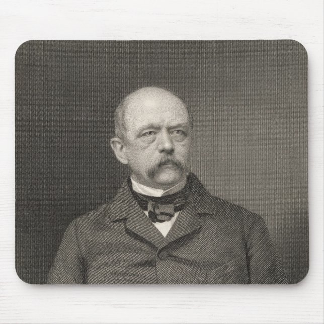 Porträt von Otto von Bismarck Mousepad (Vorne)
