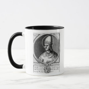 Porträt von Papst Gregory VII Tasse