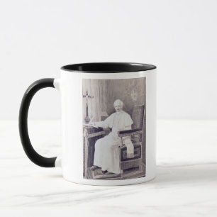 Porträt von Papst Löwe XIII Tasse