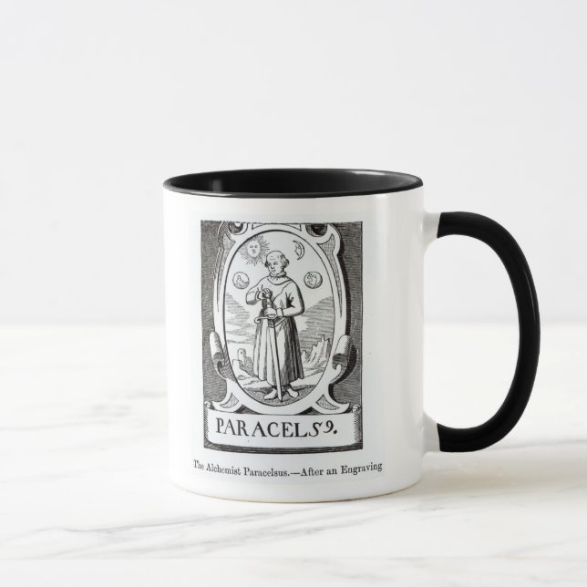 Porträt von Paracelsus Tasse (Rechts)