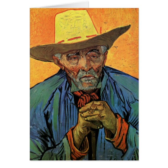 Porträt von Patience Escalier von Vincent van Gogh (Vorne)
