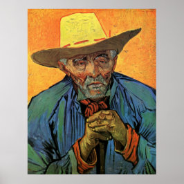 Porträt von Patience Escalier von Vincent van Gogh Poster