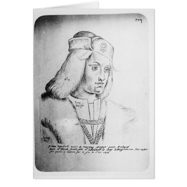 Porträt von Perkin Warbeck (Vorne)