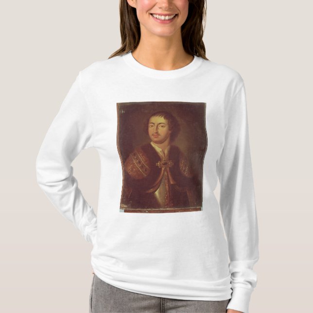 Porträt von Peter I T-Shirt (Vorderseite)
