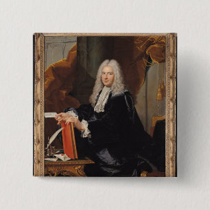Porträt von Philibert Orry Button