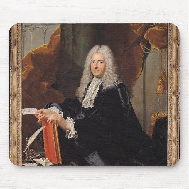 Porträt von Philibert Orry Mousepad (Vorne)