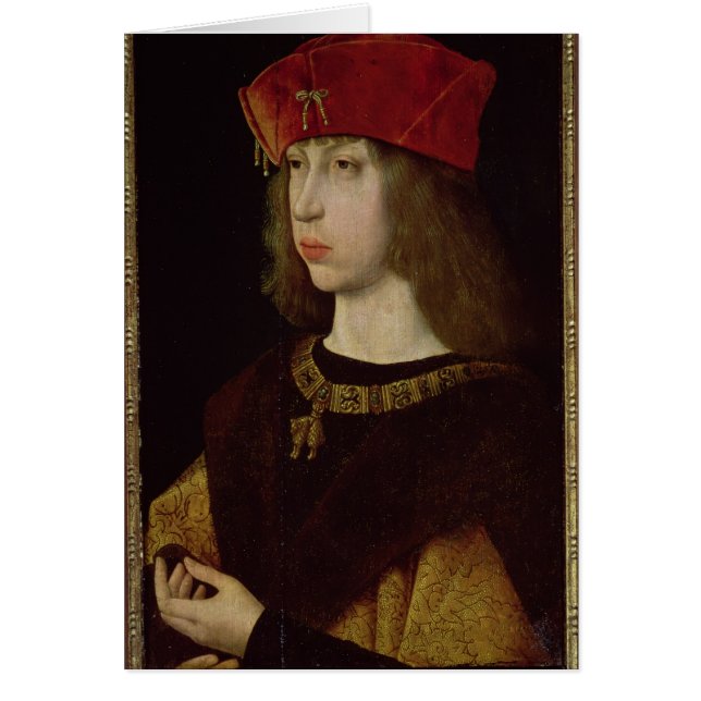 Porträt von Philip das hübsche (Vorne)