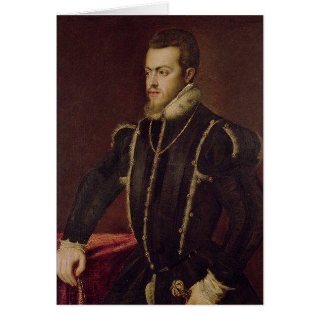 Porträt von Philip II von Spanien (Vorne)