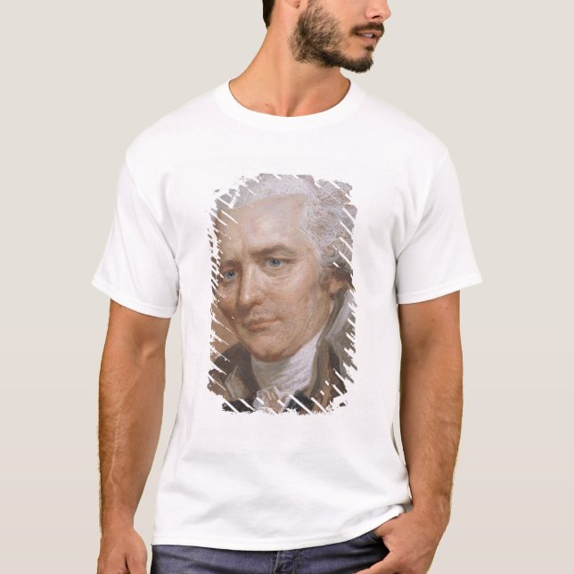 Porträt von Pierre Choderlos De Laclos T-Shirt (Vorderseite)