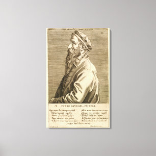 Porträt von Pieter Brueghel das Älteste Leinwanddruck