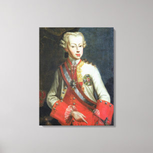 Porträt von Pietro Leopoldo di Lorena, c.1750 (Öl Leinwanddruck