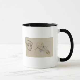 Porträt von Pissarro durch Gauguin Tasse