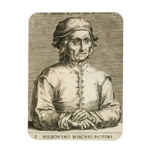 Porträt von Platte 3 Hieronymus Boschs Magnet