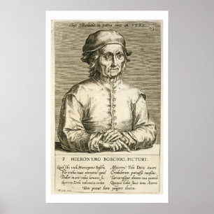 Porträt von Platte 3 Hieronymus Boschs Poster