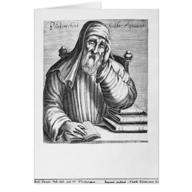 Porträt von Plutarch (Vorne)