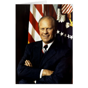 Porträt von Präsident Gerald Ford