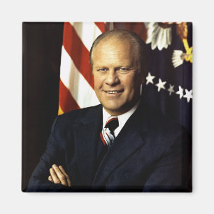 Porträt von Präsident Gerald Ford Magnet