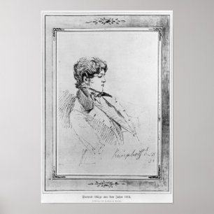 Porträt von Prince Otto Von Bismarck, 1834 Poster