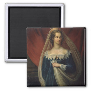 Porträt von Prinzessin Charlotte von Preussen Magnet