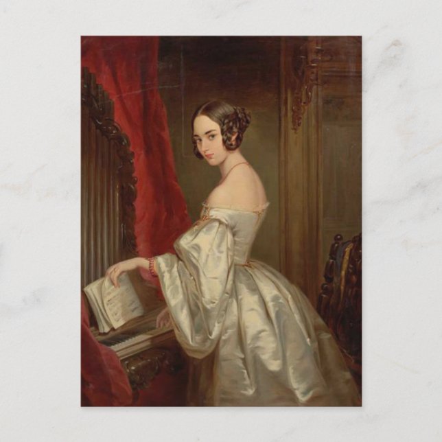 Porträt von Prinzessin Maria Ivanovna Kochubey Postkarte (Vorderseite)