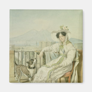 Porträt von Prinzessin Natalia Golitsin, 1822-26 Magnet