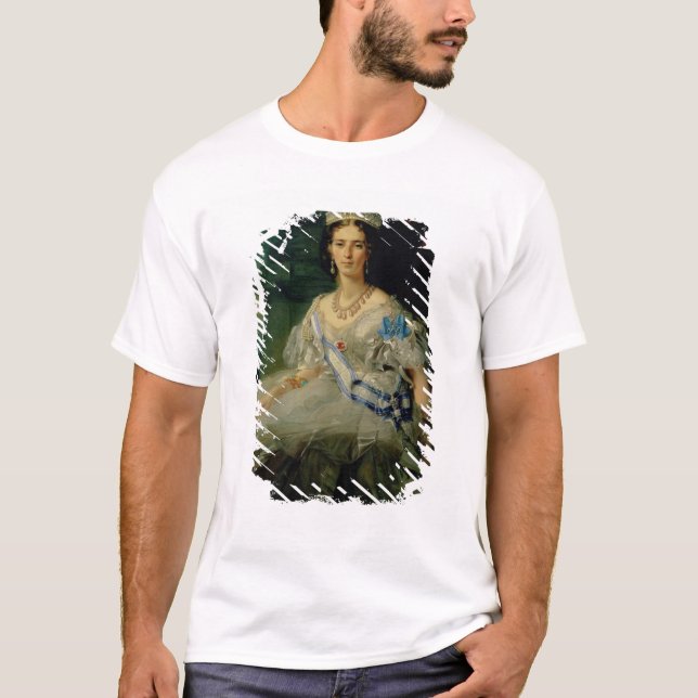 Porträt von Prinzessin Tatjana Alexanrovna T-Shirt (Vorderseite)