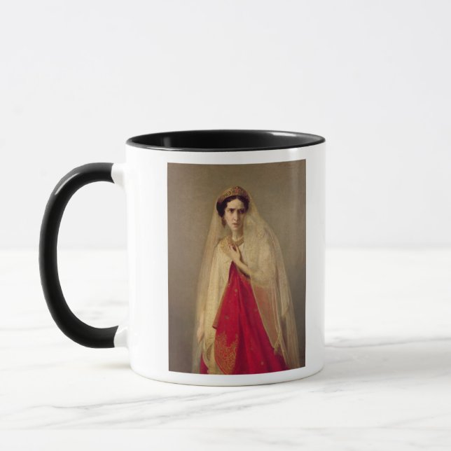 Porträt von Rachel Tasse (Links)