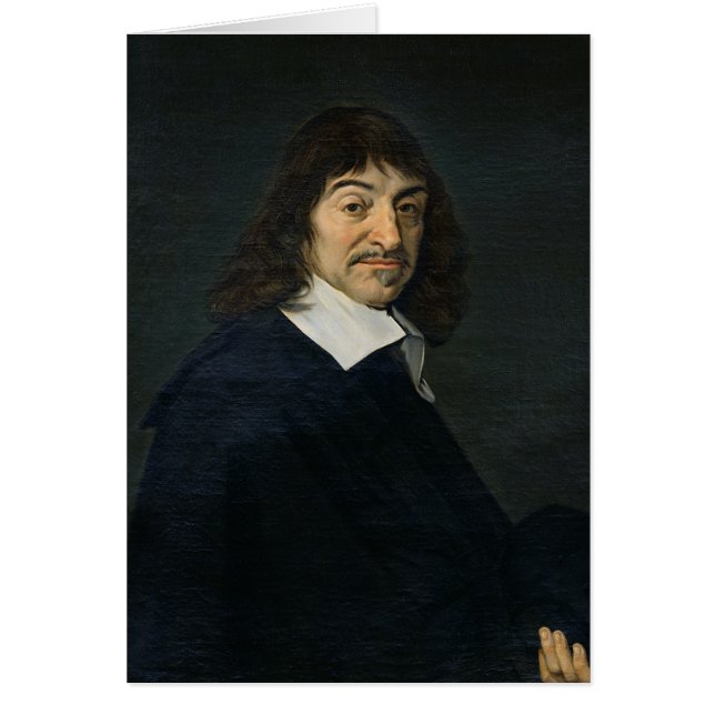 Porträt von Rene Descartes c.1649 (Vorne)