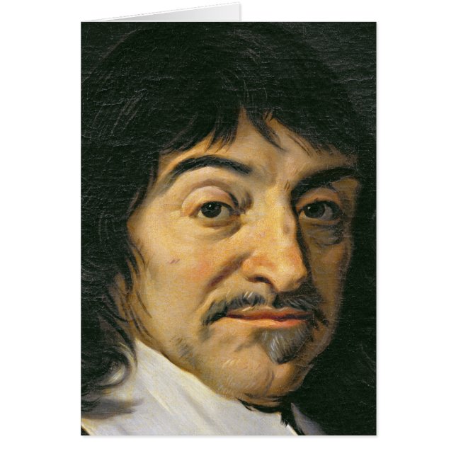 Porträt von Rene Descartes c.1649 (Vorne)
