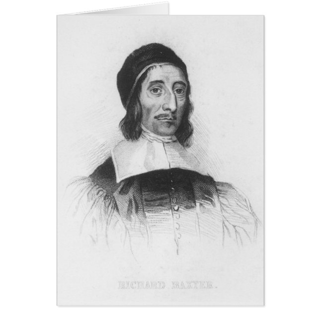 Porträt von Richard Baxter (Vorne)