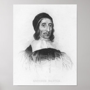 Porträt von Richard Baxter Poster