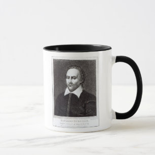Porträt von Richard Burbadge Tasse