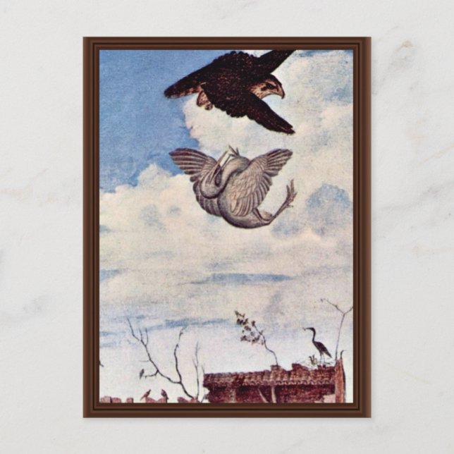 Porträt von Ritterdetails von Carpaccio Vittore Postkarte (Vorderseite)