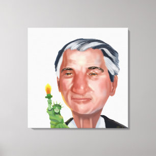 Porträt von Robert Deniro Leinwanddruck