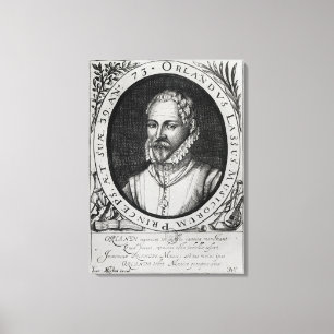 Porträt von Roland de Lassus Leinwanddruck