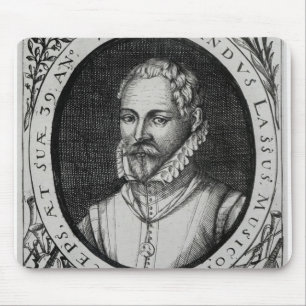 Porträt von Roland de Lassus Mousepad