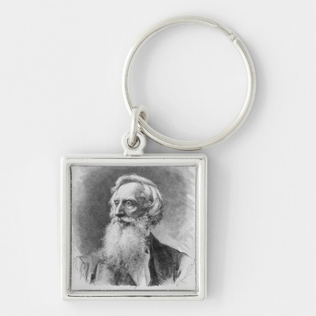 Porträt von Samuel Morse Schlüsselanhänger (Vorne)