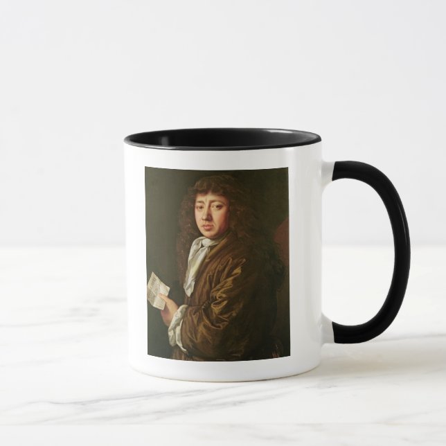 Porträt von Samuel Pepys 1666 Tasse (Rechts)
