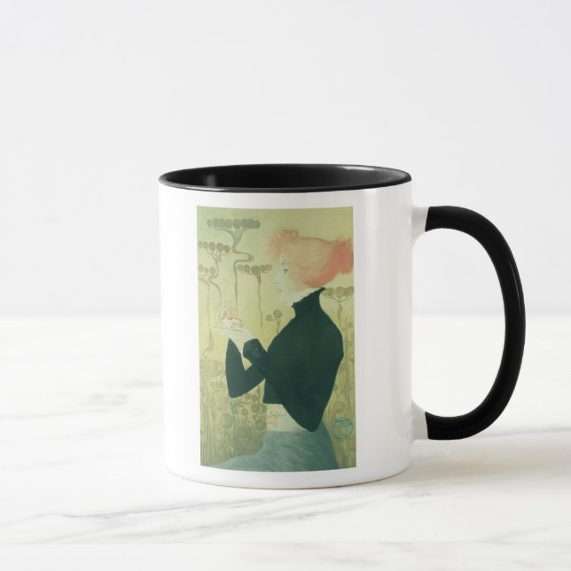 Porträt von Sarah Bernhardt Tasse (Rechts)