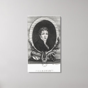 Porträt von Sebastian-Roch Nicolas Leinwanddruck