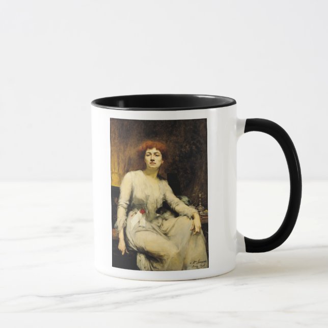 Porträt von Severine 1893 Tasse (Rechts)