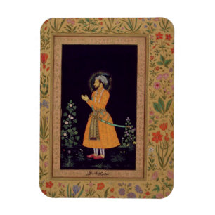 Porträt von Shah Jahan (1592-1666) Mughal, c.1632 Magnet
