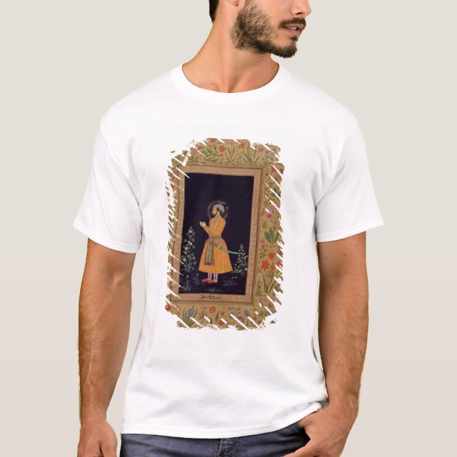 Porträt von Shah Jahan (1592-1666) Mughal, c.1632 T-Shirt (Vorderseite)
