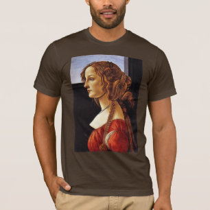 Porträt von Simonetta Vespucci durch Botticelli T-Shirt